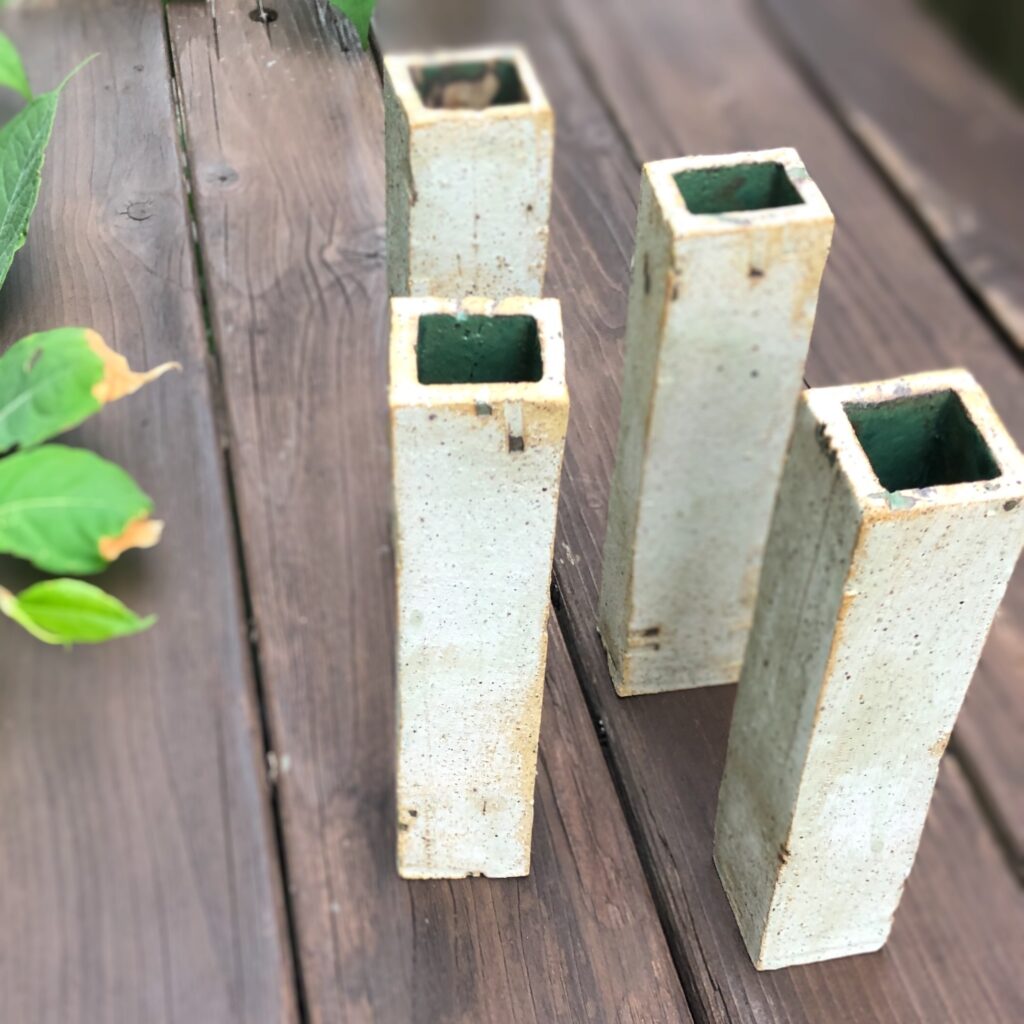 Square Flower vases